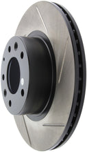 Load image into Gallery viewer, StopTech Power Slot 93-95 Mazda RX-7 SportStop Slotted Front Left Rotor
