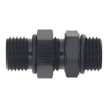 Load image into Gallery viewer, DeatschWerks 6AN ORB Male to 6AN ORB Male Swivel Adapter - Anodized Matte Black
