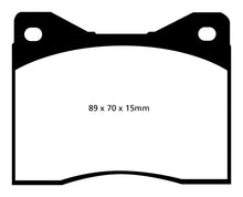 Load image into Gallery viewer, EBC 79-86 Alfa Romeo 6 2.0 Greenstuff Front Brake Pads
