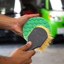 Load image into Gallery viewer, Chemical Guys Stiffy Brush For Carpets &amp; Durable Surfaces - Yellow
