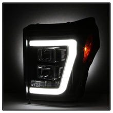 Load image into Gallery viewer, Spyder Ford F-250/F-350/F450 Super Duty 11-16 V2 Projector Headlights - Black (PRO-YD-FS11V2-LB-BK)
