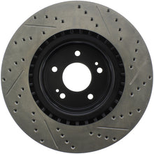 Load image into Gallery viewer, StopTech 10 Hyundai Genesis Coupe w/ Factory Brembo Slotted &amp; Drilled Right Front Rotor
