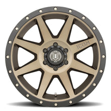 Load image into Gallery viewer, ICON Rebound 20x9 5x5 -12mm Offset 4.5in BS Bronze Wheel
