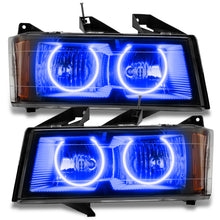Load image into Gallery viewer, Oracle Lighting 04-12 Chevrolet Colorado Pre-Assembled LED Halo Headlights -Blue
