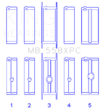 Load image into Gallery viewer, King Chrysler 273, 301, 313, 318, 340 Crankshaft Main Bearing Set
