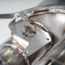 Load image into Gallery viewer, Stainless Works 18+ Ford Mustang GT Redline Cat-Back Performance Connect H-Pipe w/ Active Valves
