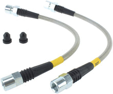 Load image into Gallery viewer, StopTech 89-94 Porsche 911 Stainless Steel Rear Brake Lines
