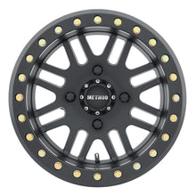 Load image into Gallery viewer, Method MR406 UTV Beadlock 14x8 / 4+4/-2mm Offset / 4x156 / 132mm CB Matte Black Wheel

