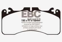 Load image into Gallery viewer, EBC 09+ Lexus LS460 4.6 Sport Greenstuff Front Brake Pads
