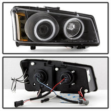 Load image into Gallery viewer, Spyder Chevy Silverado 1500 03-06 Projector HeadlightsCCFLHalo LED Blk High H1 PRO-YD-CS03-CCFL-BK
