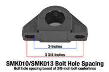 Load image into Gallery viewer, BMR Universal 1.375in Billet Aluminum Sway Bar Mount Mount (Delrin) - Black
