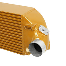 Load image into Gallery viewer, Mishimoto 2013+ Ford Focus ST Gold Intercooler w/ Polished Pipes
