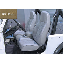 Load image into Gallery viewer, Rugged Ridge High-Back Front Seat Reclinable Nutmeg 76-02 CJ&amp;Wran
