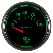 Load image into Gallery viewer, Autometer GS 0-100 PSI Short Sweep Electronic Oil Pressure Gauge
