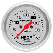 Load image into Gallery viewer, Autometer Ultra-Lite 2 1/16in Electrical 0-4000 PSI High Press Oil Pressure Gauge 94-07 Ford 7.3L
