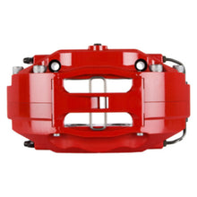 Load image into Gallery viewer, StopTech 03-06 Evo Rear BBK w/ Red ST-40 Calipers Slotted 328x28mm Rotors Pads
