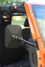 Load image into Gallery viewer, Rugged Ridge 97-18 Jeep Wrangler Textured Black Rectangluar Quick Release Mirror
