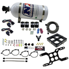 Load image into Gallery viewer, Nitrous Express Dominator Dual Stage Billet Crossbar Nitrous Kit (50-300 &amp; 100-500HP) w/10lb Bottle

