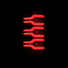 Load image into Gallery viewer, AlphaRex 14-18 Chevy Silverado 1500 Luxx-Series LED Tail Lights Alpha-Black w/Activ Light/Seq Signal
