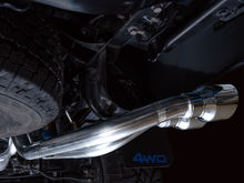 Load image into Gallery viewer, AWE 16-22 Toyota Tacoma 0FG Catback Exhaust w/ BashGuard - Dual Chrome Silver Tips
