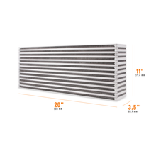 Load image into Gallery viewer, Mishimoto Universal Air-to-Air Intercooler Core - 20in / 11in / 3.5in
