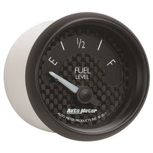 Load image into Gallery viewer, Autometer GT Series 52mm Short Sweep Electronic 240-33 ohms Fuel Level (For use w/ 3262)
