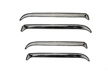 Load image into Gallery viewer, AVS 84-96 Jeep Cherokee (4 Door) Ventshade Front &amp; Rear Window Deflectors 4pc - Stainless
