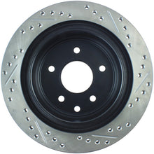 Load image into Gallery viewer, StopTech 03-05 350Z / 03-04 G35 / 03-05 G35X SportStop Slotted &amp; Drilled Rear Right Rotor
