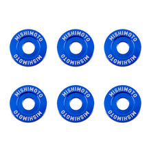 Load image into Gallery viewer, Mishimoto Large Fender Washer Kit (6pcs) - Blue
