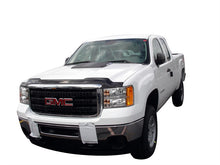 Load image into Gallery viewer, AVS 11-14 GMC Sierra 2500 Aeroskin Low Profile Acrylic Hood Shield - Smoke
