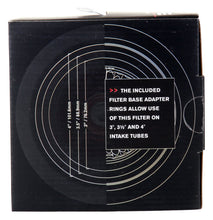 Load image into Gallery viewer, Spectre Adjustable Conical Air Filter 5-1/2in. Tall (Fits 3in. / 3-1/2in. / 4in. Tubes) - Red
