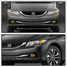 Load image into Gallery viewer, Spyder Honda Civic 2013-2014 4dr OEM Fog Light W/Switch Yellow FL-HC2013-4D-Y
