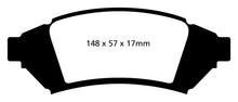 Load image into Gallery viewer, EBC 04 Pontiac Grand Prix 3.8 Yellowstuff Front Brake Pads
