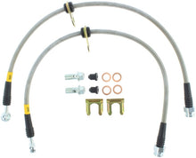 Load image into Gallery viewer, StopTech 05-07 LGT/LGT Spec B Stainless Steel Front Brake Lines
