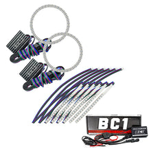 Load image into Gallery viewer, Oracle 15-17 Ford Mustang V6/GT/Shelby DRL Upgrade w/ Halo Kit - ColorSHIFT w/ BC1 Controller
