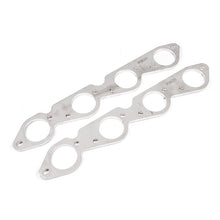 Load image into Gallery viewer, Stainless Works Big Block Chevy Round Port Header 304SS Exhaust Flanges 2-1/4in Primaries
