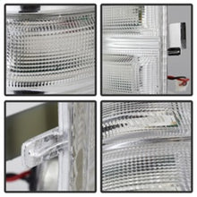 Load image into Gallery viewer, xTune Ford Superduty 08-14 F250-F550 Amber LED Mirror Signal Lens - Clear ACC-LED-FDSD08-MR-C
