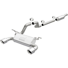 Load image into Gallery viewer, MagnaFlow 2018 Jeep Wrangler L4-2.0L 3in 409SS Cat-Back Exhaust System w/Dual Split Rear Exit

