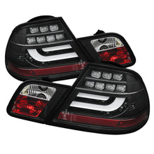 Load image into Gallery viewer, Spyder BMW E46 00-03 2Dr Coupe Light Bar LED Tail Lights Blk ALT-YD-BE4600-LBLED-BK
