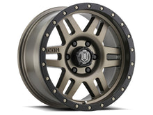 Load image into Gallery viewer, ICON Six Speed 17x8.5 6x5.5 25mm Offset 5.75in BS 108.1mm Bore Bronze Wheel
