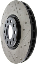 Load image into Gallery viewer, StopTech 13+ Dodge Dart Performance Slotted &amp; Drilled Front Left Rotor
