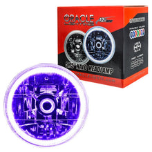 Load image into Gallery viewer, Oracle Pre-Installed Lights 5.75 IN. Sealed Beam - UV/Purple Halo
