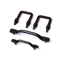 Load image into Gallery viewer, Rugged Ridge Windshield Tie Down Kit Black 55-95 Jeep CJ / Jeep Wrangler
