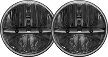 Load image into Gallery viewer, Rigid Industries 7in Round Headlights w/ PWM Adaptors - Set of 2
