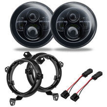 Load image into Gallery viewer, Oracle Jeep Wrangler JL/Gladiator JT 7in. High Powered LED Headlights (Pair) - No Halo
