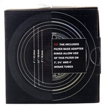 Load image into Gallery viewer, Spectre Adjustable Conical Air Filter 5-1/2in. Tall (Fits 3in. / 3-1/2in. / 4in. Tubes) - Red
