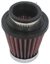 Load image into Gallery viewer, K&amp;N Universal Round Tapered Chrome Filter 1.563in Flange ID x 3in Base OD x 2in Top OD x 3in H

