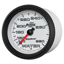 Load image into Gallery viewer, Autometer Phantom II 2-5/8in 140-280 Degree F Mechanical Water Gauge
