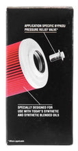 Load image into Gallery viewer, K&amp;N Oil Filter Powersports Cartridge Oil Filter

