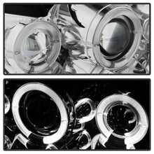 Load image into Gallery viewer, Spyder Ford Mustang 99-04 Projector Headlights LED Halo Chrome High H1 Low H1 PRO-YD-FM99-1PC-AM-C
